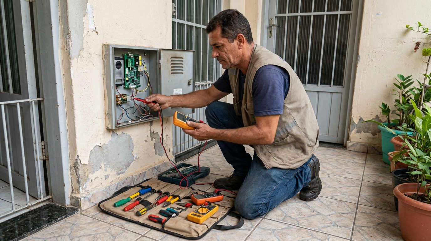 Conserto de interfone profissional em Anápolis‑GO