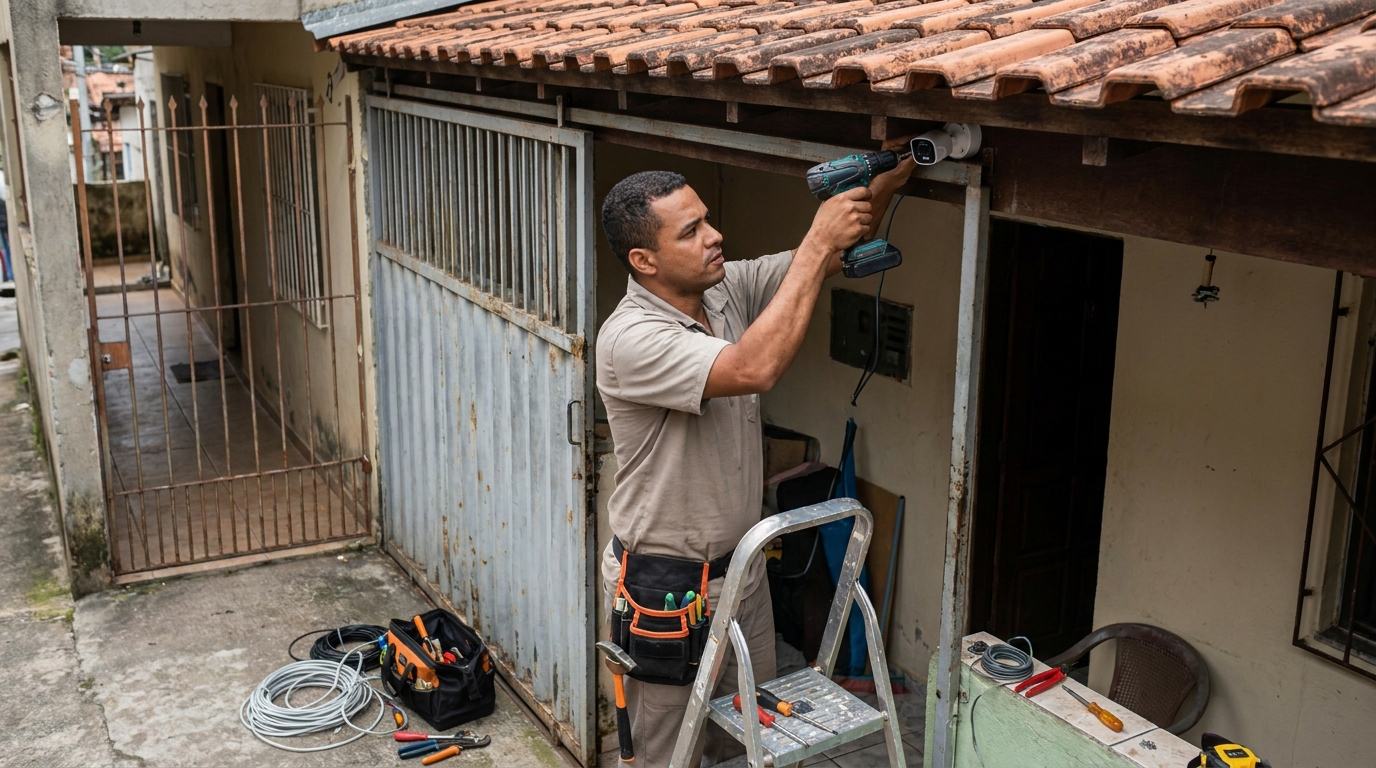 Instalacao de cameras de seguranca em Anápolis‑GO