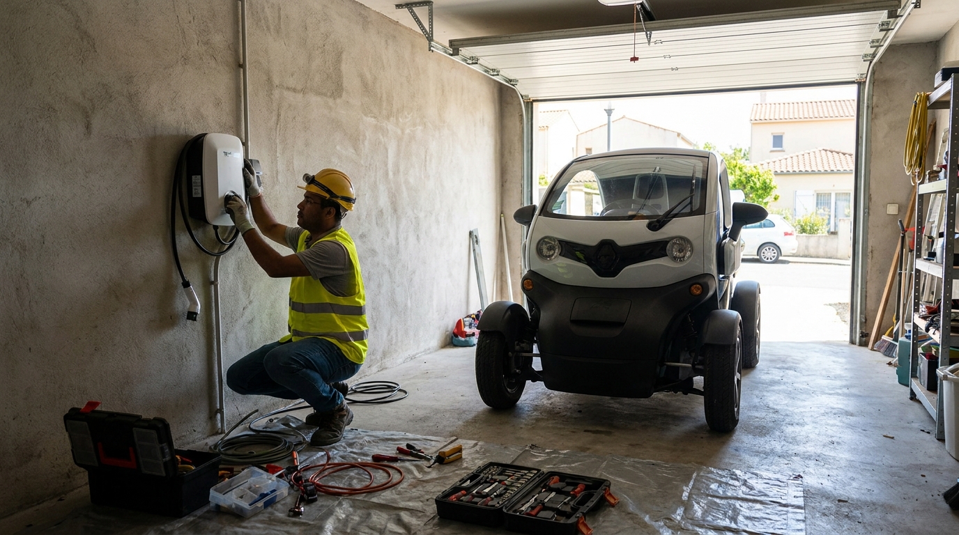 Instalacao de carregador de carro eletrico profissional em Anápolis‑GO