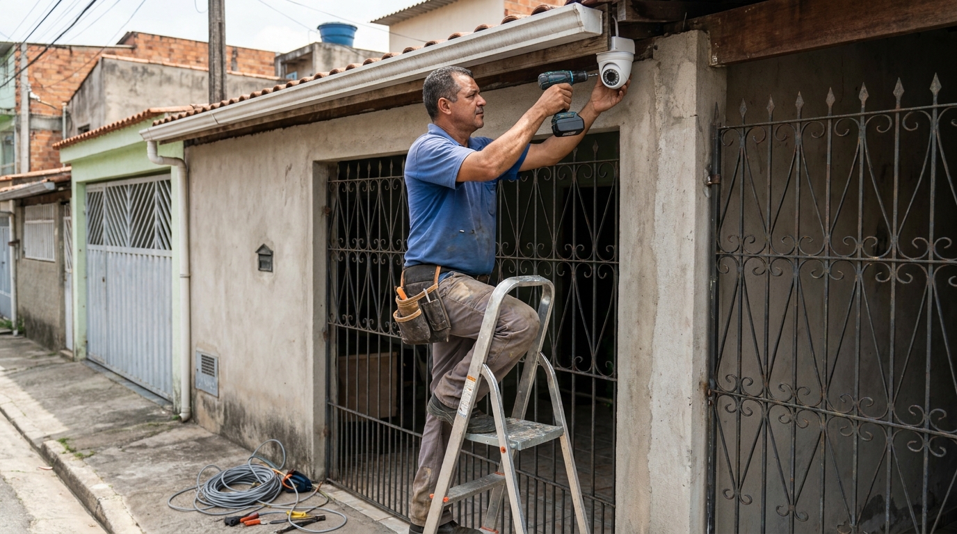 Instalacao de sistema de monitoramento em Anápolis‑GO